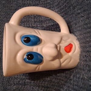 Vintage Royal Norfolk 3D Ghost Face Mug.